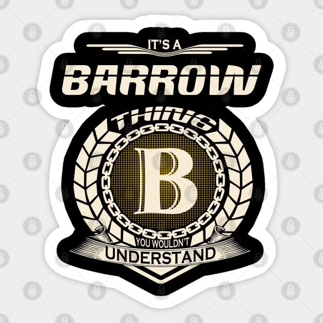 Barrow Sticker by Ban Guns Not Books- Typography fullcolor